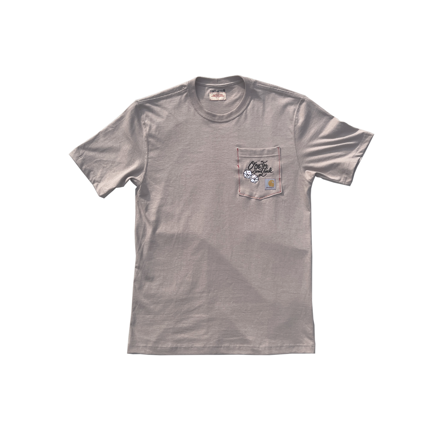 1-4 dice pocket tee / mink