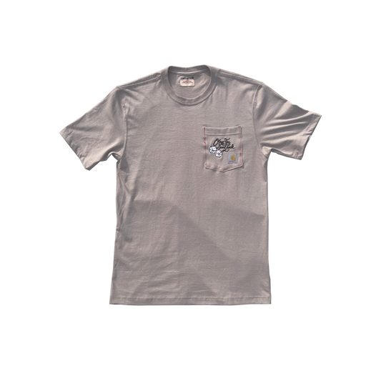 1-4 dice pocket tee / mink