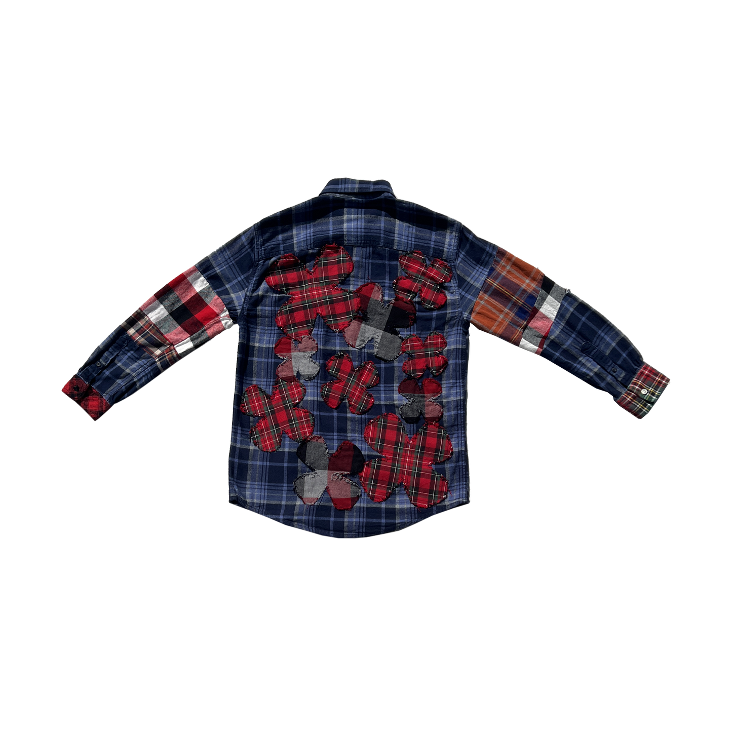 reworked clover patchwork flannel SMALL