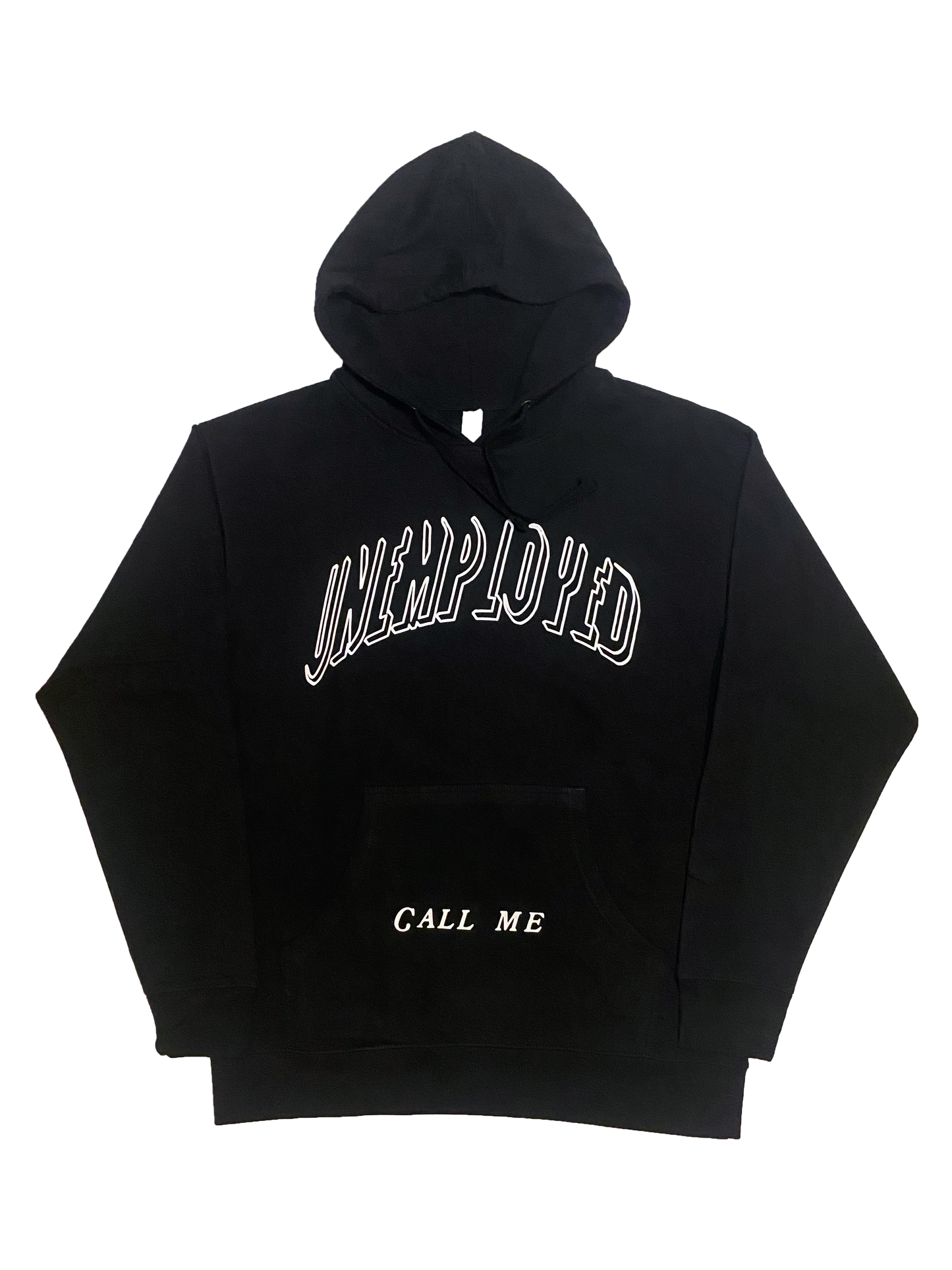 THREEDEE BLACK HOODIE - One For Good Luck!