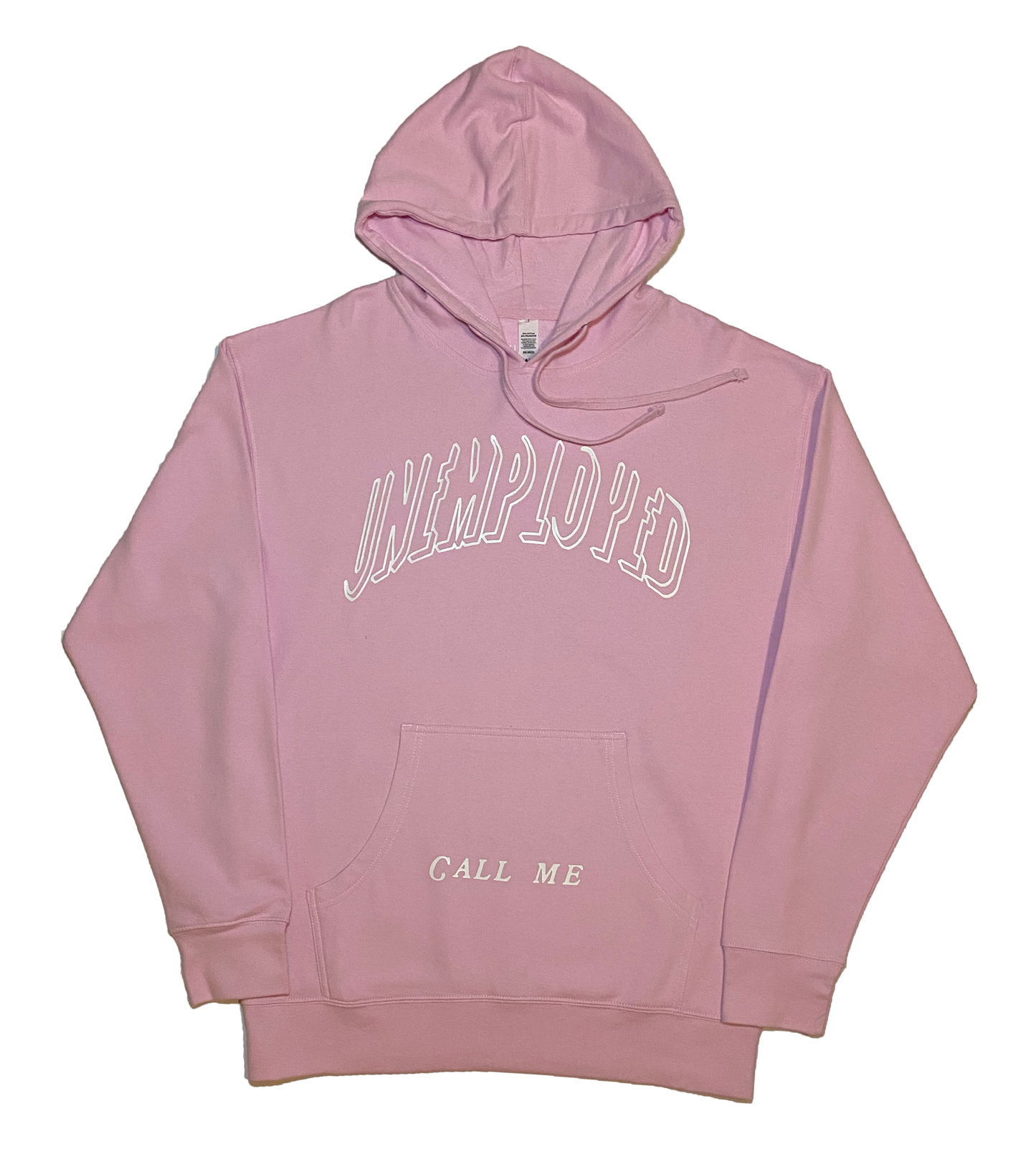 THREEDEE PINK HOODIE - One For Good Luck!