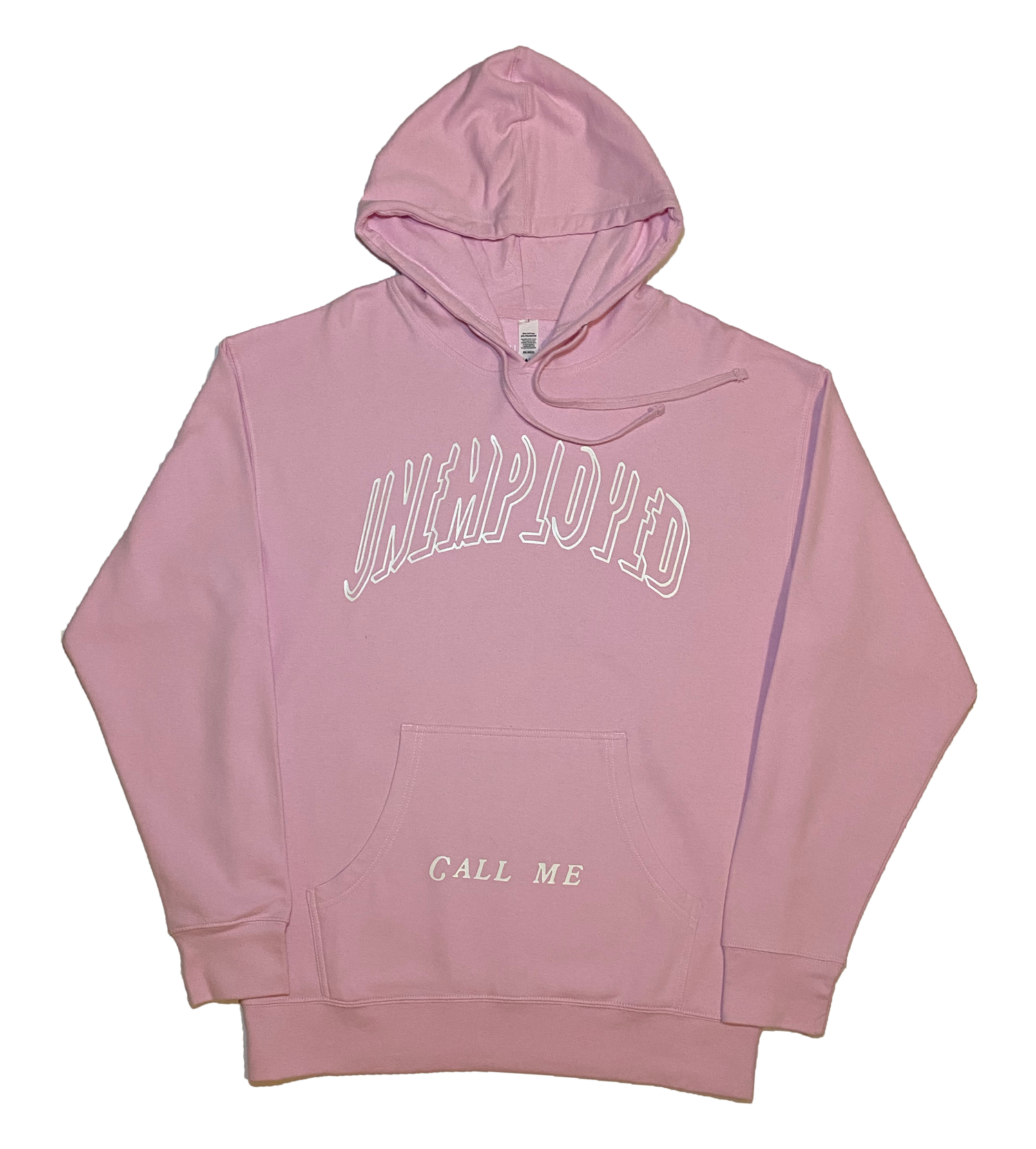 THREEDEE PINK HOODIE - One For Good Luck!