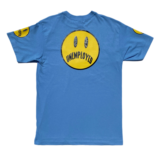 BAD TRIPPIN BABY BLUE TEE - One For Good Luck!