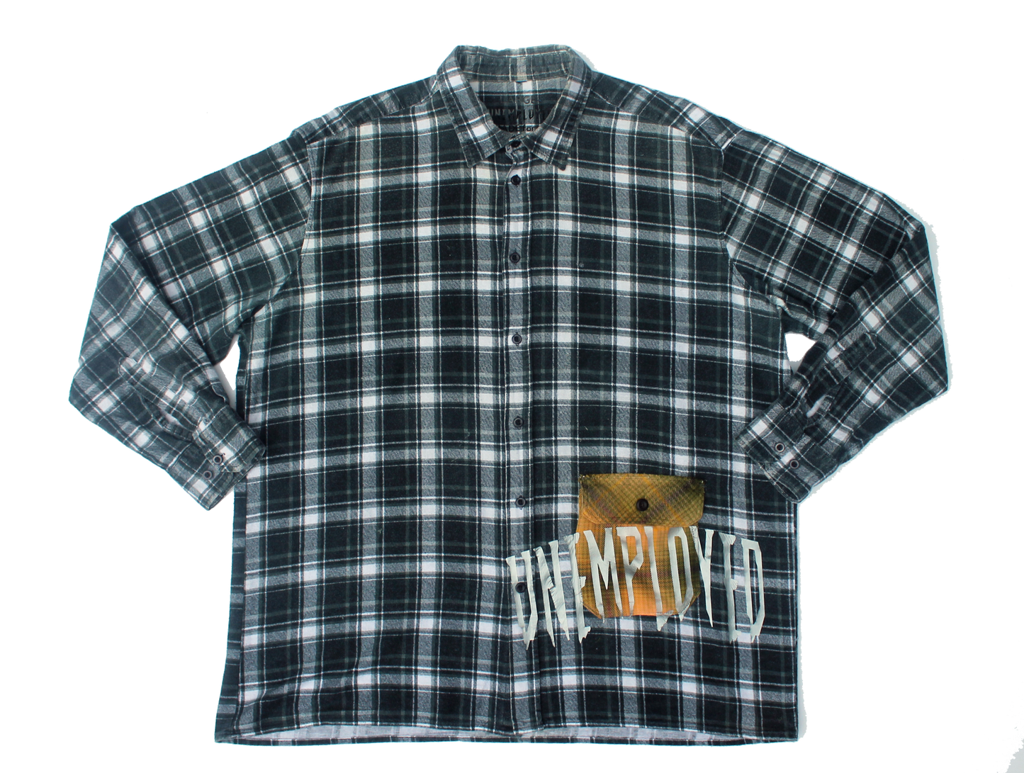 LARGE CUSTOM FLANNEL - One For Good Luck!