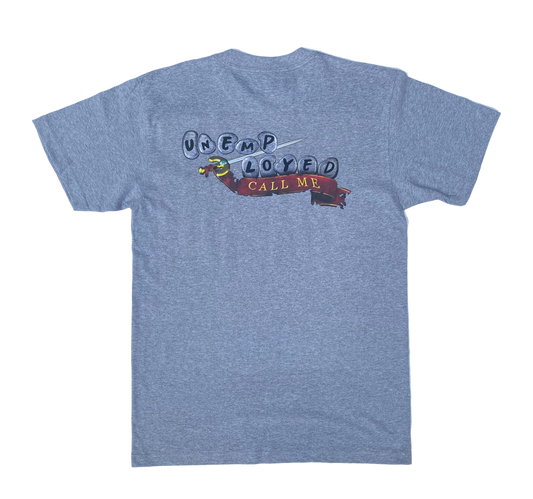 RUNESCAPE HEATHER GREY TEE - One For Good Luck!