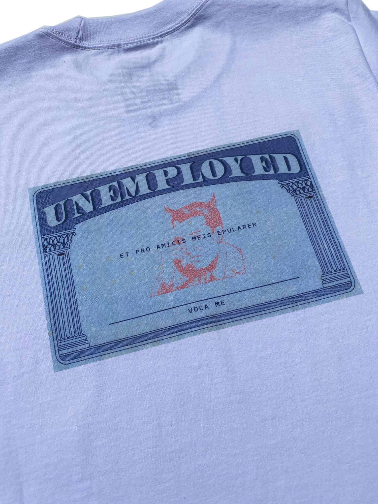 SOCIAL SECURITY CARD WHITE LONG SLEEVE - One For Good Luck!