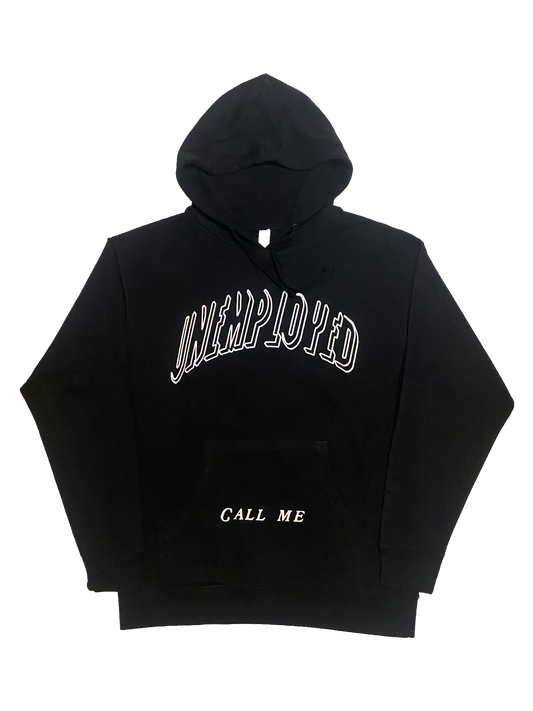 THREEDEE BLACK HOODIE - One For Good Luck!