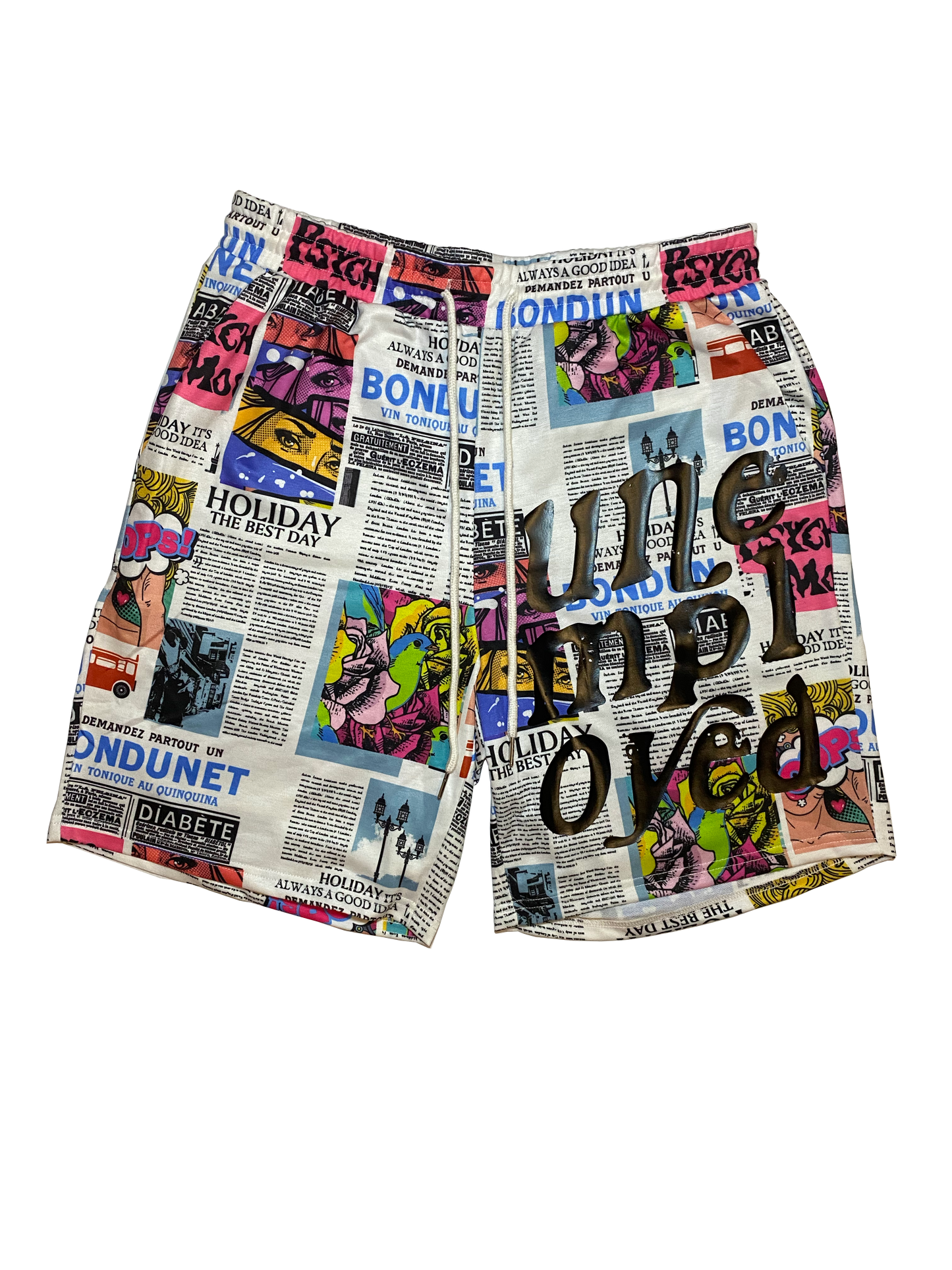 READ ALLABOUT IT SHORTS - One For Good Luck!