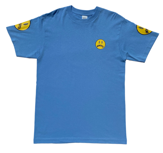 BAD TRIPPIN BABY BLUE TEE - One For Good Luck!