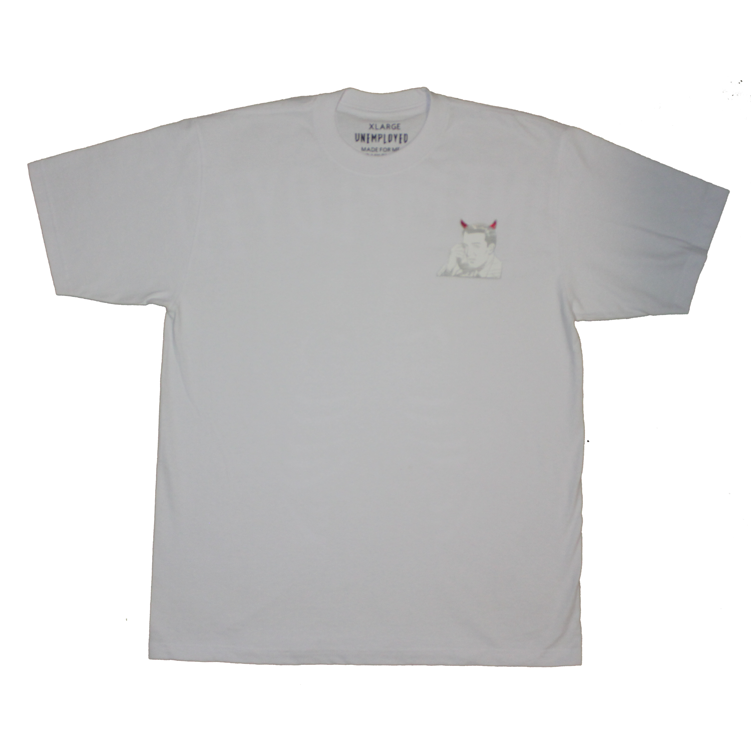 WHITE BULLET WOUNDS TEE - One For Good Luck!