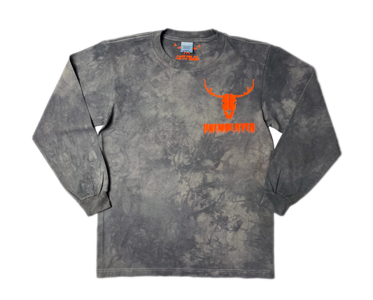 BULL SKULL LONG SLEEVE - One For Good Luck!