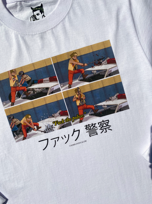 SMASH EM WHITE LONG SLEEVE - One For Good Luck!