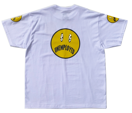BAD TRIPPIN WHITE TEE - One For Good Luck!