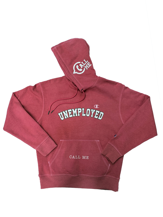 CHAMPION WINE RED PULLOVER HOODIE - One For Good Luck!